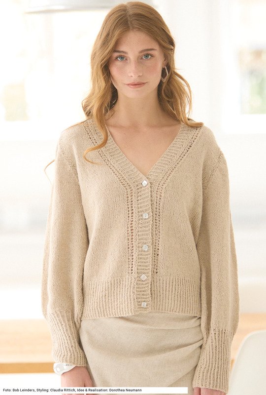 V-Ausschnittjacke - Bild 2