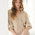 V-Ausschnittjacke