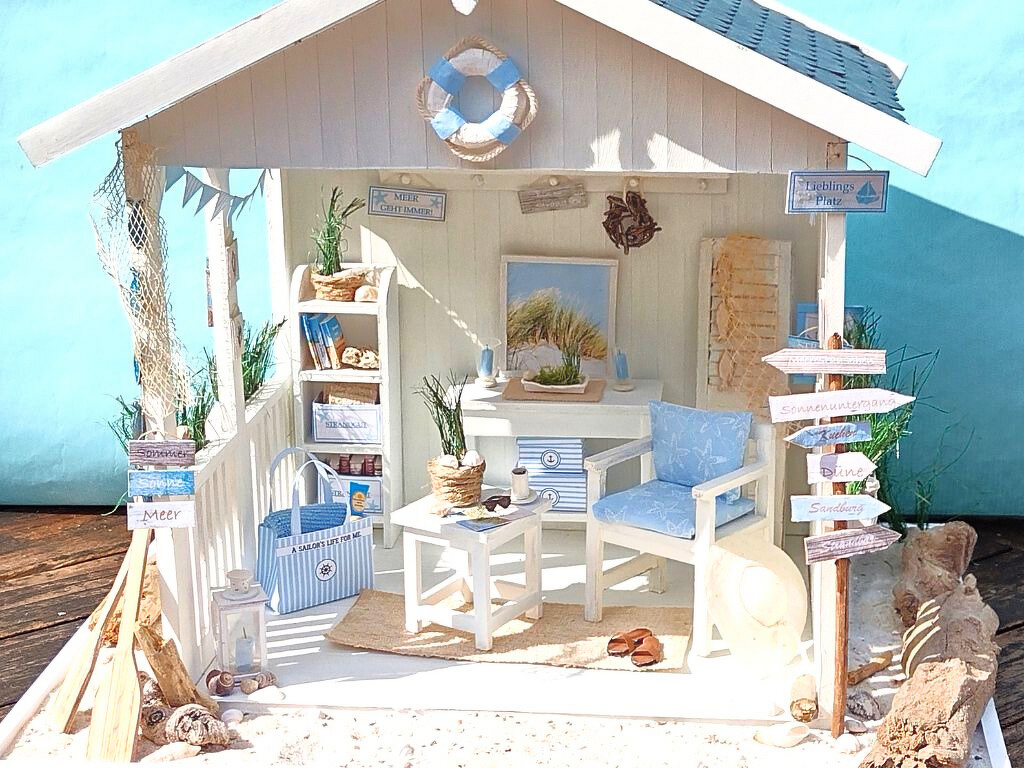 Miniatur-Strandhaus Anleitungs-Set - Bild 8