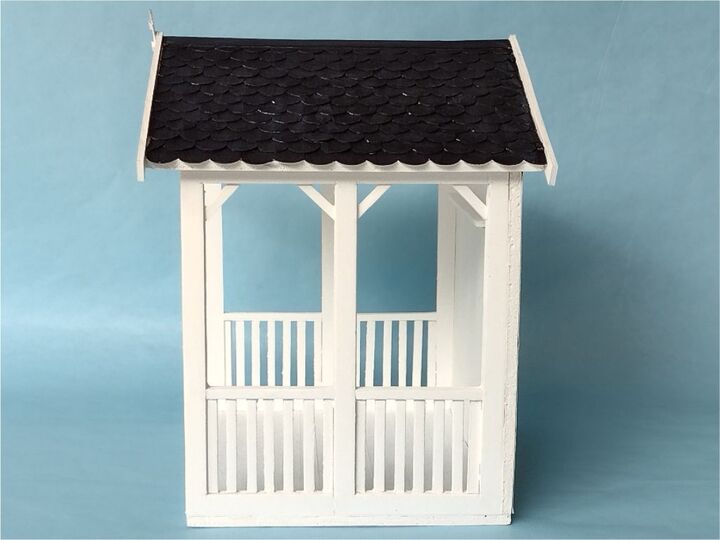 Miniatur-Strandhaus Anleitungs-Set 1:12 – Bastelbögen & Anleitungen