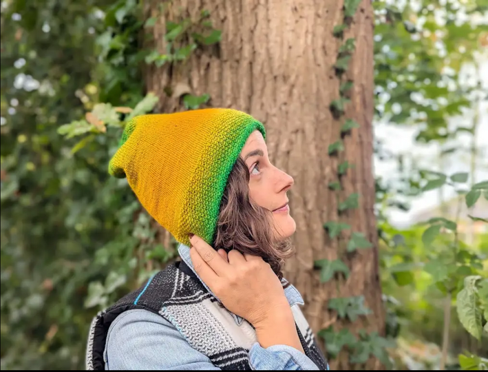 Mütze stricken • Doppelte Mütze • 4 in 1 Wendemütze Kunterbunt • JEDE Größe