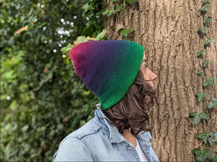 Mütze stricken • Doppelte Mütze • 4 in 1 Wendemütze Kunterbunt • JEDE Größe