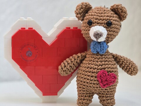 PDF-Anleitung Schlüsselanhänger Bär