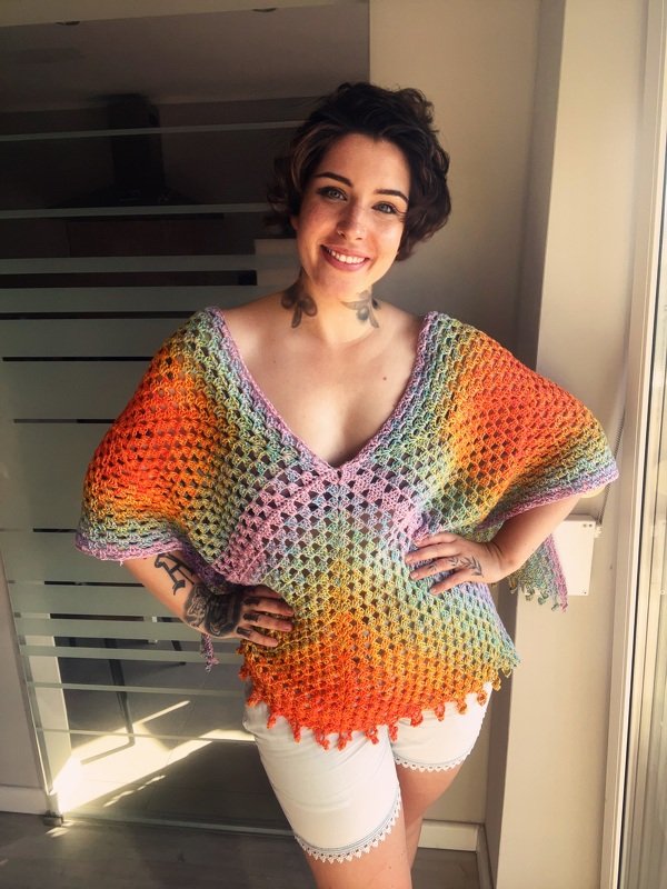 Häkelanleitung Pulli "BEACHPARTY" - Bild 3