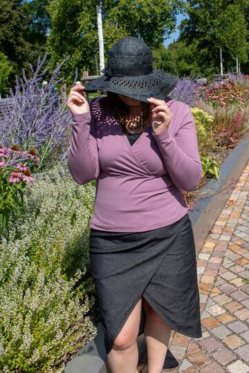 Schnittmuster Rock In Würde geknittert Gr. 32 - 62