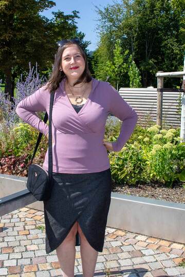 Schnittmuster Rock In Würde geknittert Gr. 32 - 62