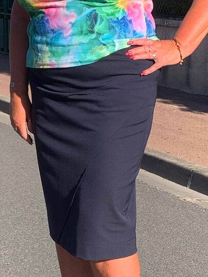 Schnittmuster Rock In Würde geknittert Gr. 32 - 62