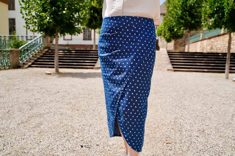 Schnittmuster Rock In Würde geknittert Gr. 32 - 62