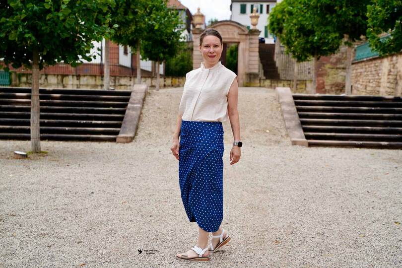 Schnittmuster Rock In Würde geknittert Gr. 32 - 62