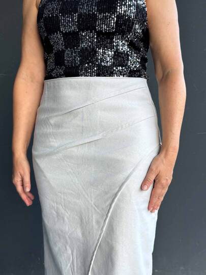 Schnittmuster Rock In Würde geknittert Gr. 32 - 62