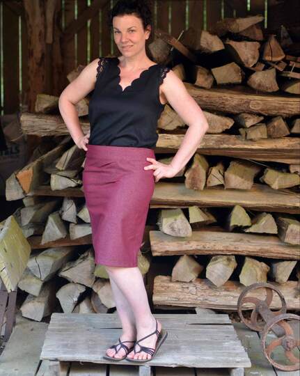 Schnittmuster Rock In Würde geknittert Gr. 32 - 62