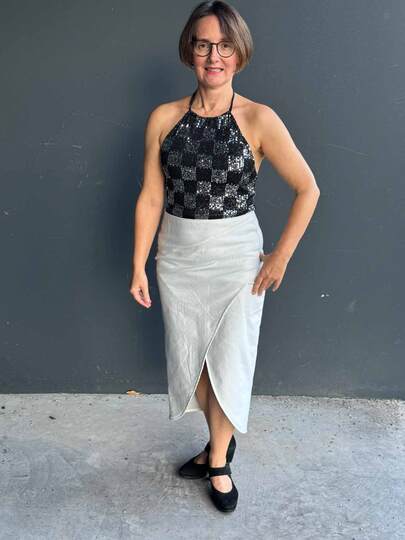 Schnittmuster Rock In Würde geknittert Gr. 32 - 62