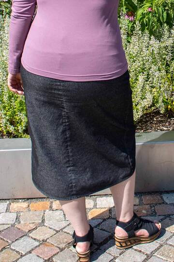 Schnittmuster Rock In Würde geknittert Gr. 32 - 62