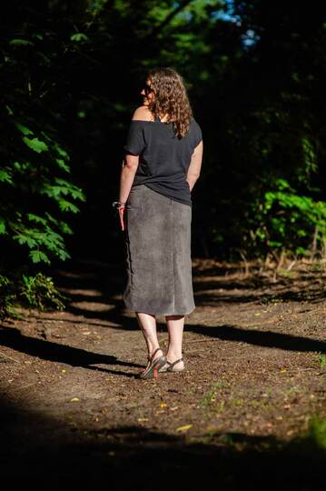 Schnittmuster Rock In Würde geknittert Gr. 32 - 62