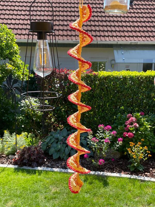 gehäkelter Wind Spinner - Bild 3