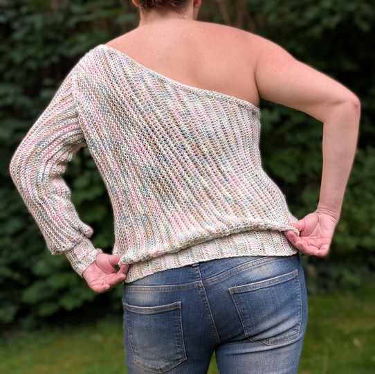 Crochet Pattern Sweater "Mono-Pop"