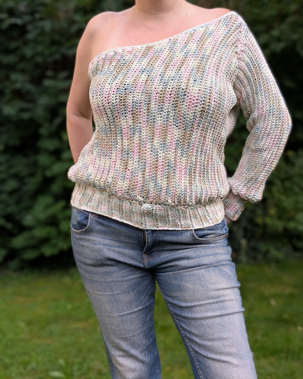 Crochet Pattern Sweater "Mono-Pop"
