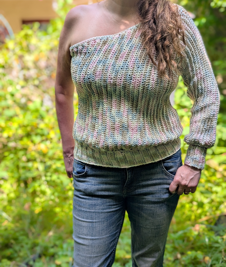 Crochet Pattern Sweater "Mono-Pop"