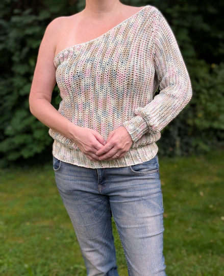 Crochet Pattern Sweater "Mono-Pop"