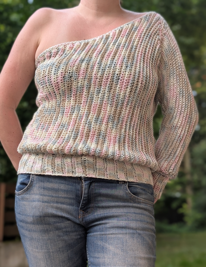 Crochet Pattern Sweater "Mono-Pop"