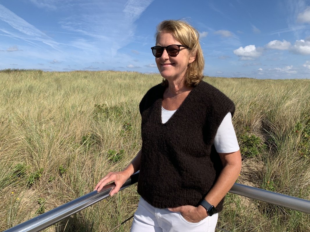 Strickanleitung Slipover Ivy Damen