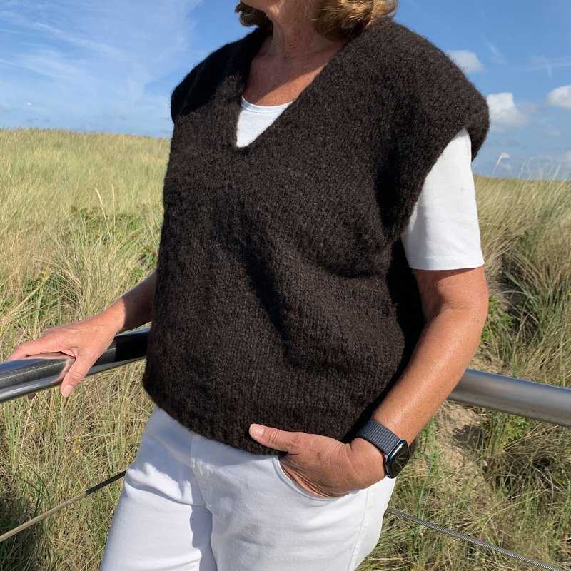 Strickanleitung Slipover Ivy Damen - Bild 5