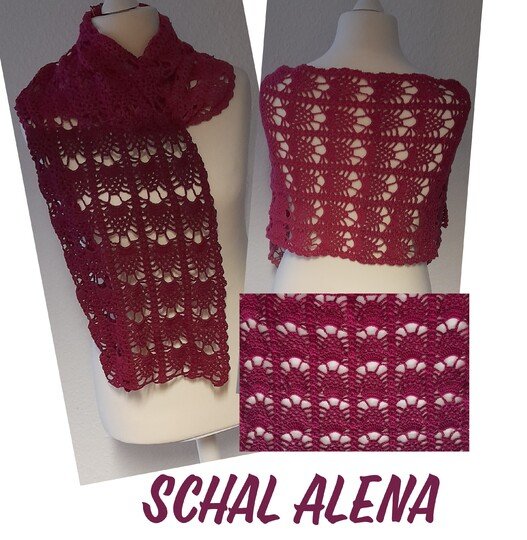 Sommerschal - Sommerstola Alena