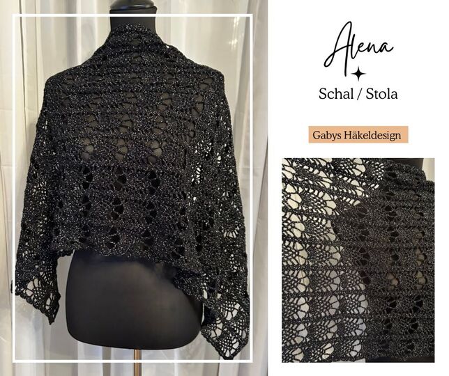 Sommerschal - Sommerstola Alena