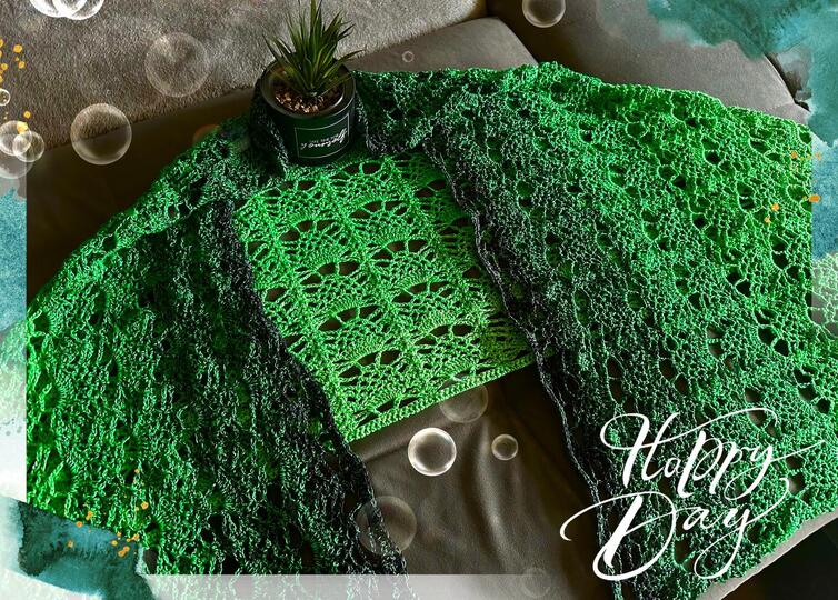 Sommerschal - Sommerstola Alena