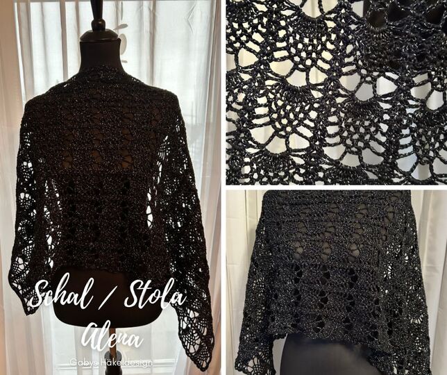 Sommerschal - Sommerstola Alena