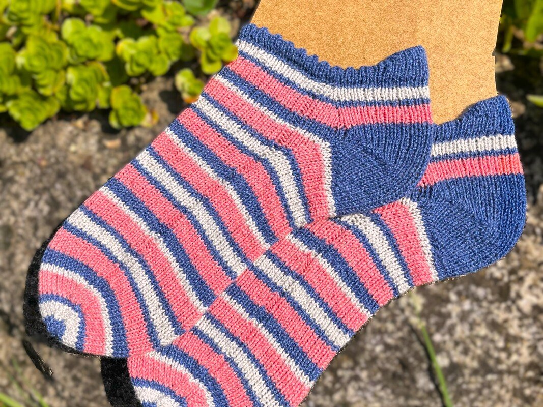 Sneaker Socken Rayas stricken