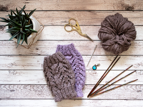 Strickanleitung - Beinstulpen für Kleinkinder und Babys - ThreeTwentyFive