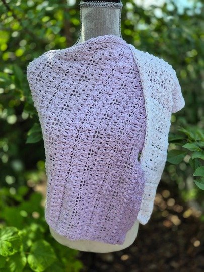 Häkelanleitung flaches oder asymmetrisches Dreieckstuch Liadan