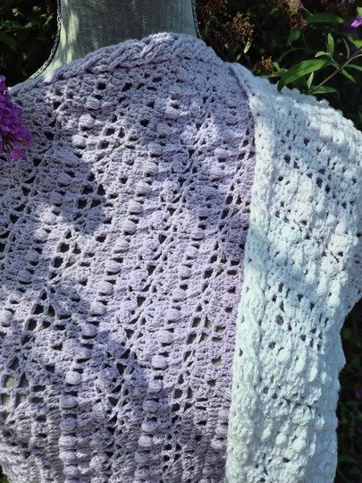 Häkelanleitung flaches oder asymmetrisches Dreieckstuch Liadan