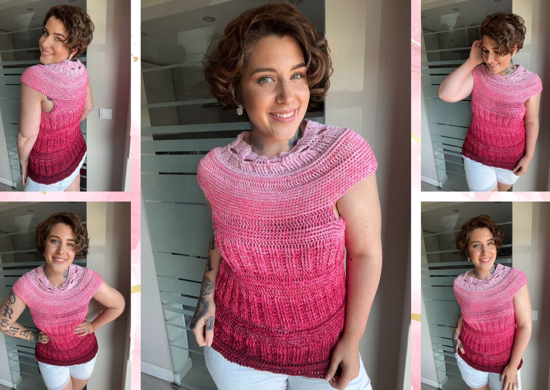 Häkelanleitung Tshirt "GIRLPOWER"