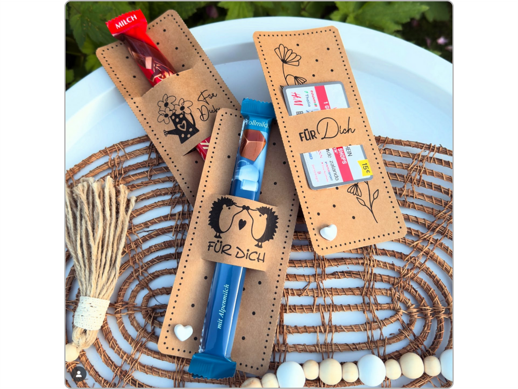 Druckvorlage Tischdeko Willkommen Geschenkidee Geldscheinverpackung - Bild 2