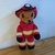Häkelanleitung für einen Teddy Feuerwehrmann