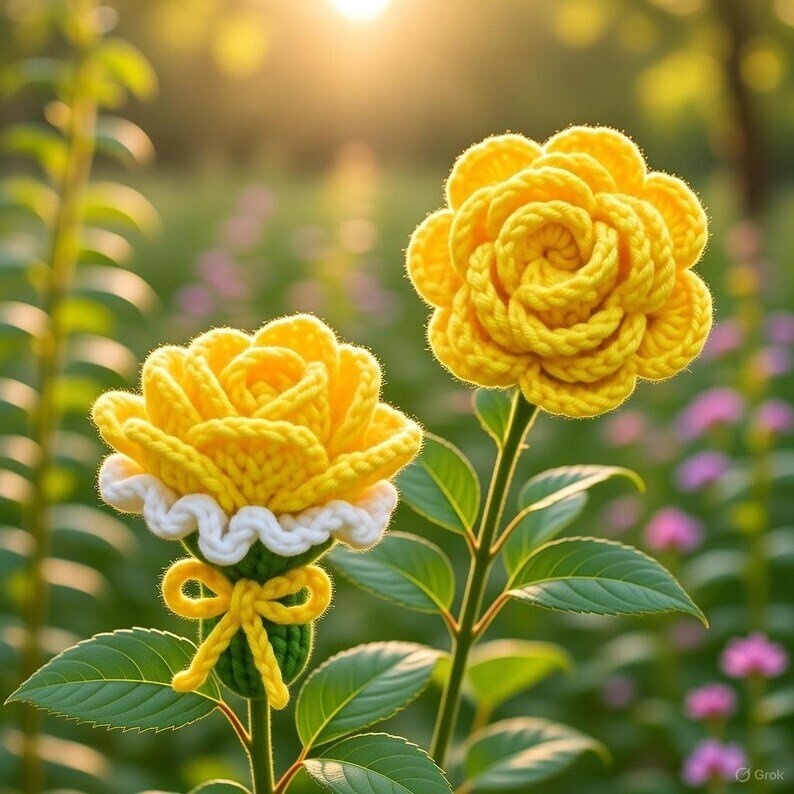 Crochet Flower Bouquet Pattern PDF + Video Tutorial - Image 10