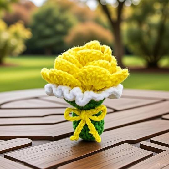 Crochet Flower Bouquet Pattern PDF + Video Tutorial