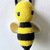 Häkelanleitung Biene (ca. 15 cm), optional als Babyrassel verwendbar