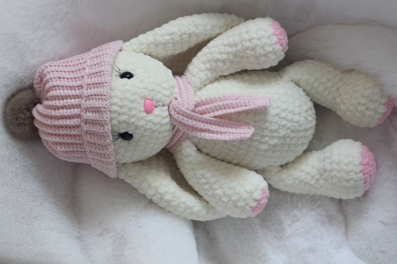Plush Rabbit Crochet Pattern
