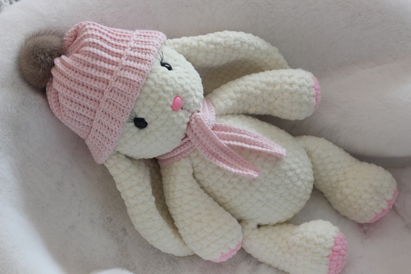 Plush Rabbit Crochet Pattern