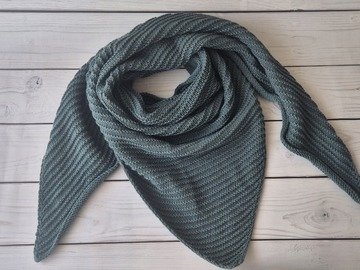 llvy Dreieckstuch – Strickanleitung PDF, Deutsch & Englisch, anfängerfreund
