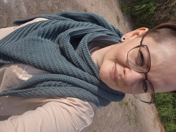 llvy Dreieckstuch – Strickanleitung PDF, Deutsch & Englisch, anfängerfreund - Bild 3