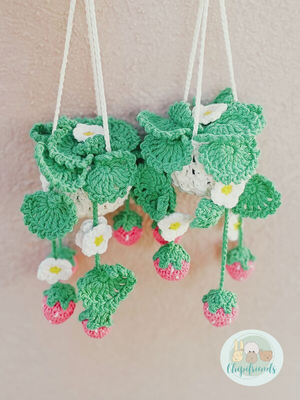 Crochet Patterns, 5 in 1 Hanging Plants Baskets - Image 5