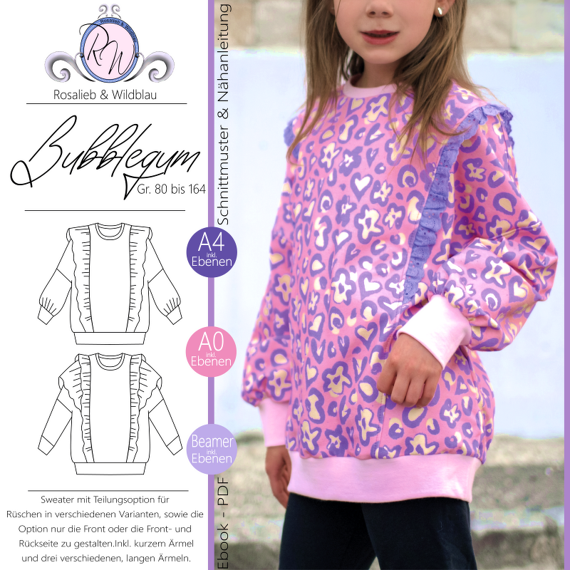 E-Book Bubblegum Gr. 80 bis 164