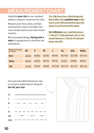 Jersey Dress Sewing Pattern Ladies XS-XXXL Short Sleeves Mini Dress Easy