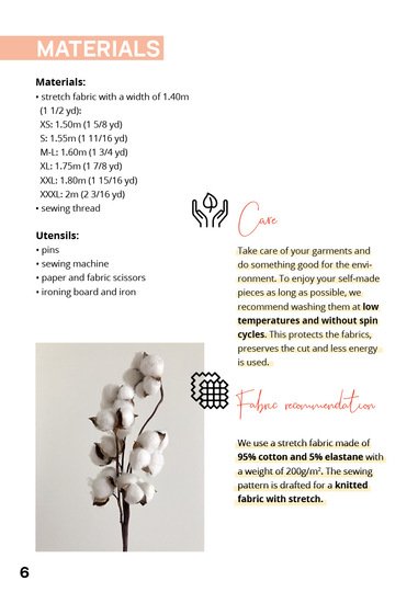 Jersey Dress Sewing Pattern Ladies XS-XXXL Short Sleeves Mini Dress Easy