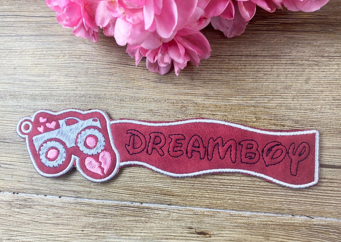 Stickdatei 3D-Anhänger DREAMBOY, Maschinenstickdatei - Bild 7