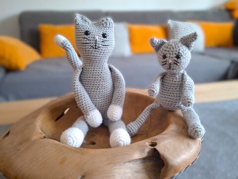 Katze Katinka und Katzenkind im Sparpaket